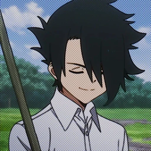 😌 Стикер «Yakusoku no Neverland» для Telegram