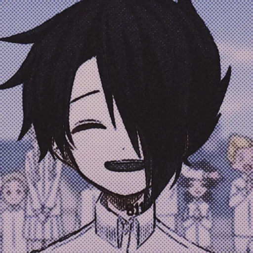 😄 Стикер «Yakusoku no Neverland» для Telegram