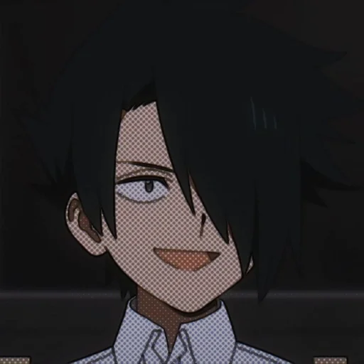 😀 Стикер «Yakusoku no Neverland» для Telegram