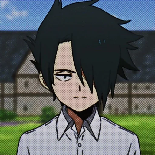 😐 Стикер «Yakusoku no Neverland» для Telegram