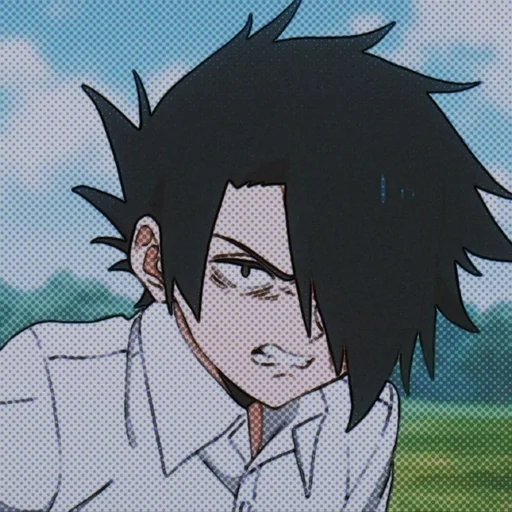 😡 Стикер «Yakusoku no Neverland» для Telegram