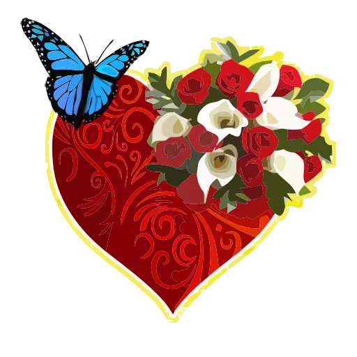 Стикер 28 Love emoji. Сердечки всякие