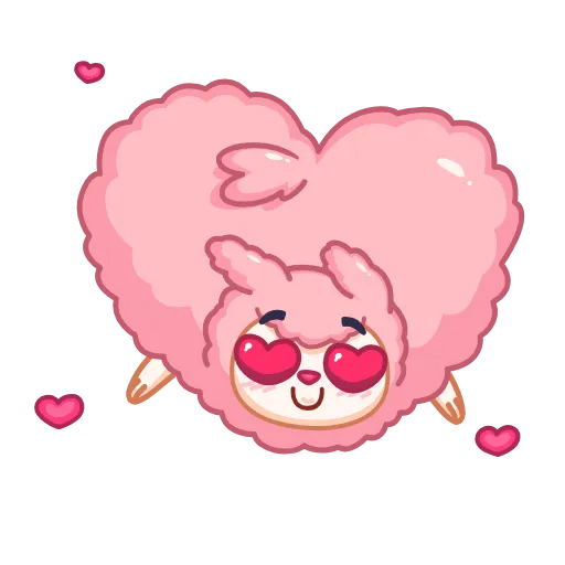 Стикер 36 Love emoji. Сердечки всякие
