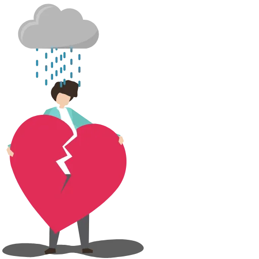 Стикер 55 Love emoji. Сердечки всякие