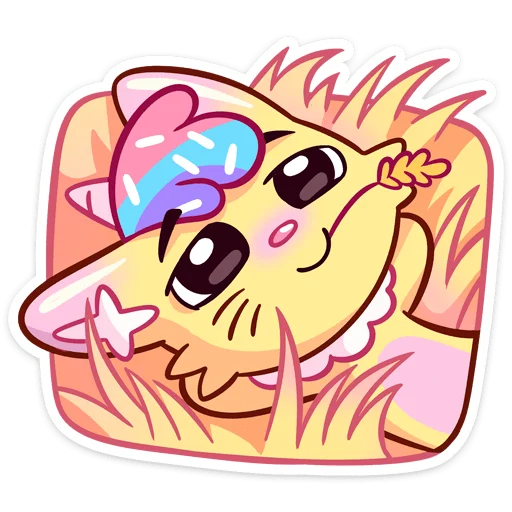 😼 Стикер «Новый Кэнди Кэт» для Telegram