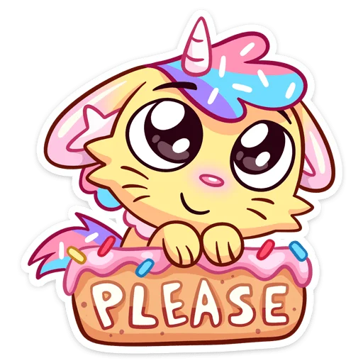 😼 Стикер «Новый Кэнди Кэт» для Telegram