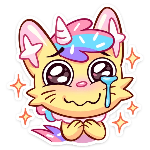 😼 Стикер «Новый Кэнди Кэт» для Telegram