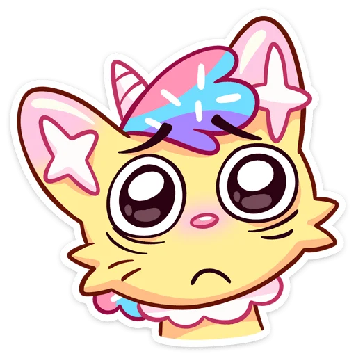 😼 Стикер «Новый Кэнди Кэт» для Telegram