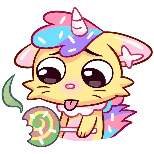 Стикер 4 🥳😍🤭😕😇🌈