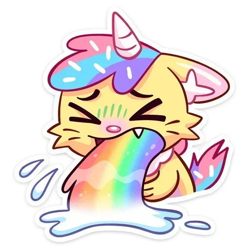 🌈 Стикер «Новый Кэнди Кэт» для Telegram