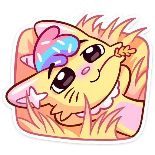 😌 Стикер «Новый Кэнди Кэт» для Telegram