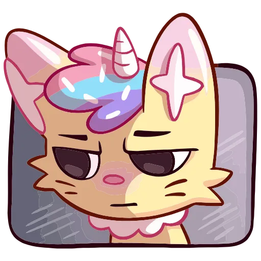 🫤 Эмодзи «kэндu kэт» для Telegram