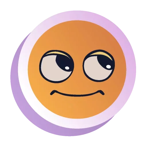 😐 Стикер «Emoji stickers» для Telegram