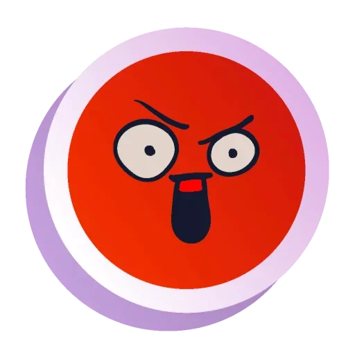 😡 Стикер «Emoji stickers» для Telegram