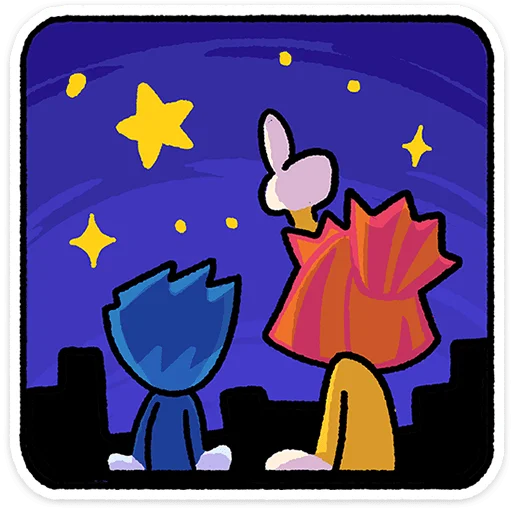 ⭐ Стикер «Новые фиксики от» для Telegram