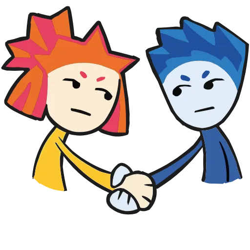 🤝 Эмодзи «Новые Фиксики» для Telegram