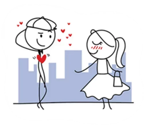 😙 Стикер «Lovely» для Telegram