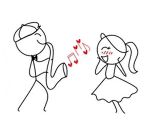 😉 Стикер «Lovely» для Telegram