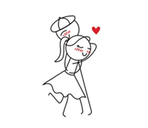 😇 Стикер «Lovely» для Telegram