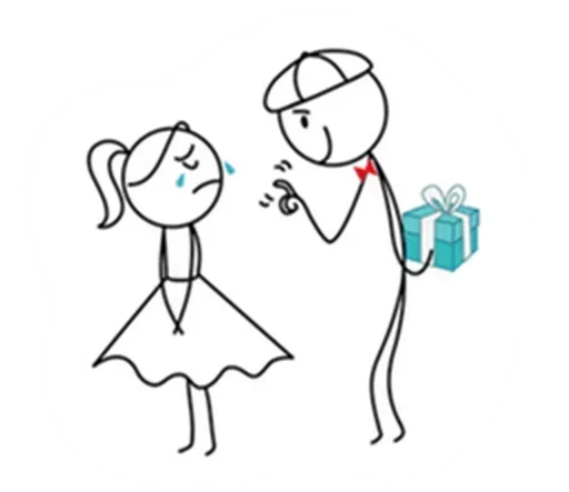 ☺️ Стикер «Lovely» для Telegram