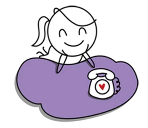 😚 Стикер «Lovely» для Telegram