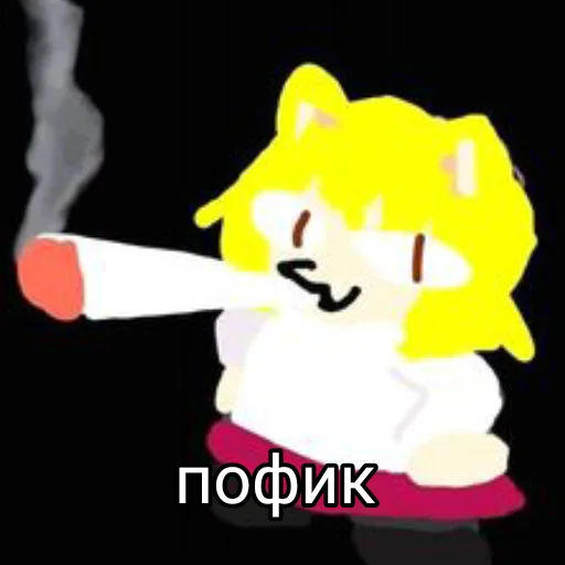 ☺️ Стикер «Неко арк» для Telegram