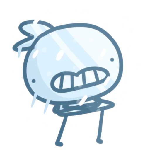 🥶 Стикер «новогодний пенни» для Telegram