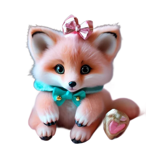 🦊 Стикер «Новогодний подарок» для Telegram