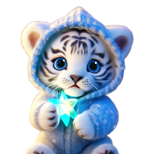 🐯 Стикер «Новогодний подарок 2» для Telegram