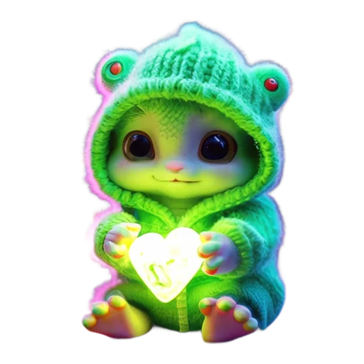 🐸 Стикер «Новогодний подарок 2» для Telegram