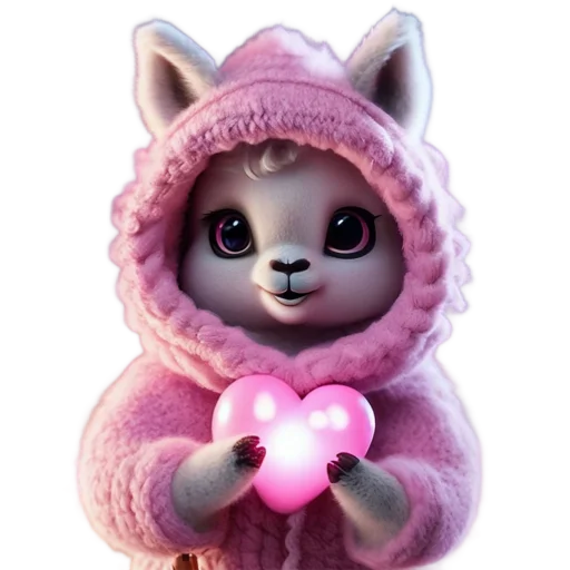 🦙 Стикер «Новогодний подарок 2» для Telegram
