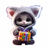 👽 Эмодзи «Новогодний подарок 2» для Telegram
