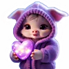 🐷 Эмодзи «Новогодний подарок 2» для Telegram