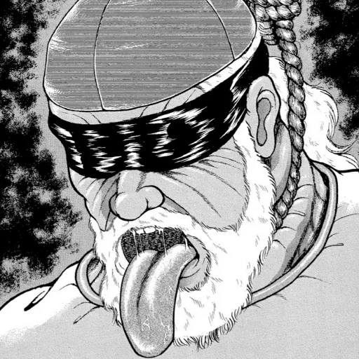 😛 Стикер «Baki Hanma Баки Ханма» для Telegram