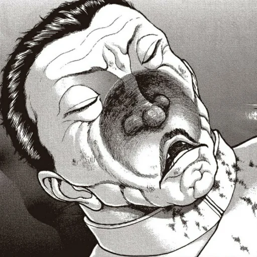 😴 Стикер «Baki Hanma Баки Ханма» для Telegram