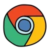 Стикер 46 Doodle - пак разнообразных рисованных значков
