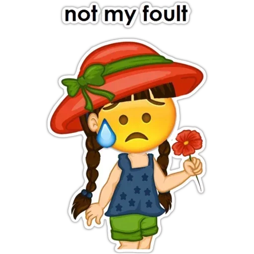 😗 Стикер «English Girl» для Telegram