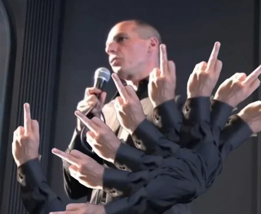 😡 Стикер «Fuck You» для Telegram