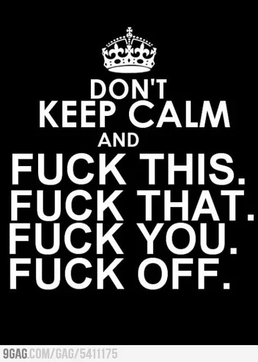 😮 Стикер «Fuck You» для Telegram