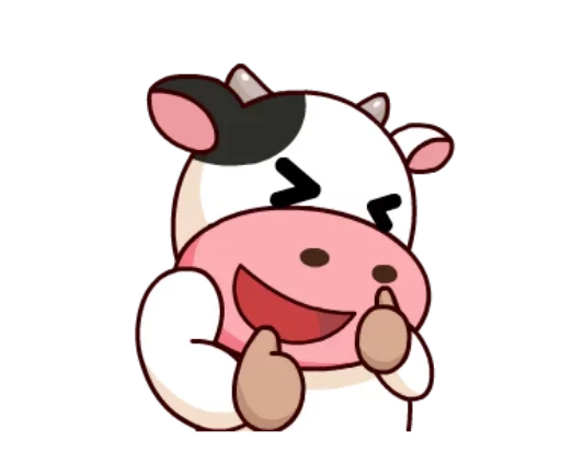 Стикерпак Cow для Telegram