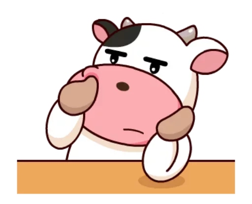 🐄 Стикер «Cow» для Telegram