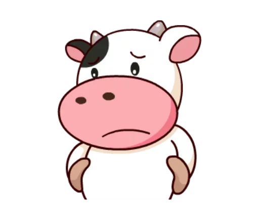 🐄 Стикер «Cow» для Telegram