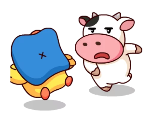 🐄 Стикер «Cow» для Telegram