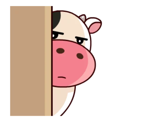 🐄 Стикер «Cow» для Telegram
