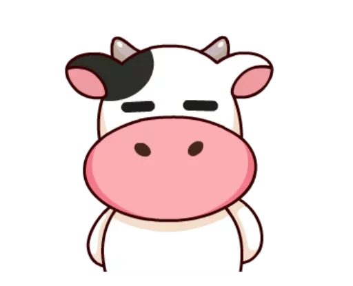 🐄 Стикер «Cow» для Telegram