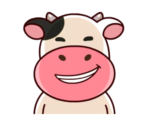 🐄 Стикер «Cow» для Telegram