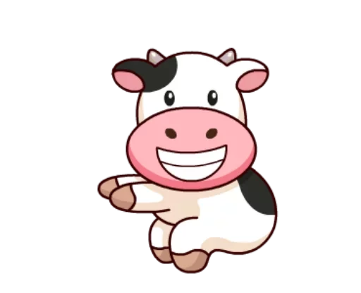 🐄 Стикер «Cow» для Telegram