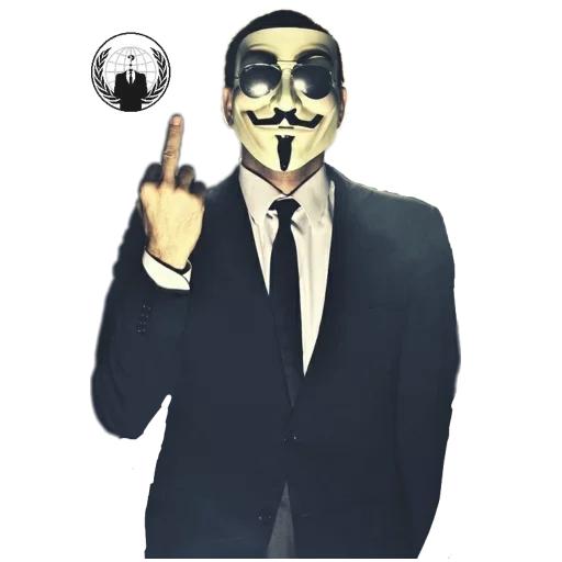😶 Стикер «Hacked» для Telegram