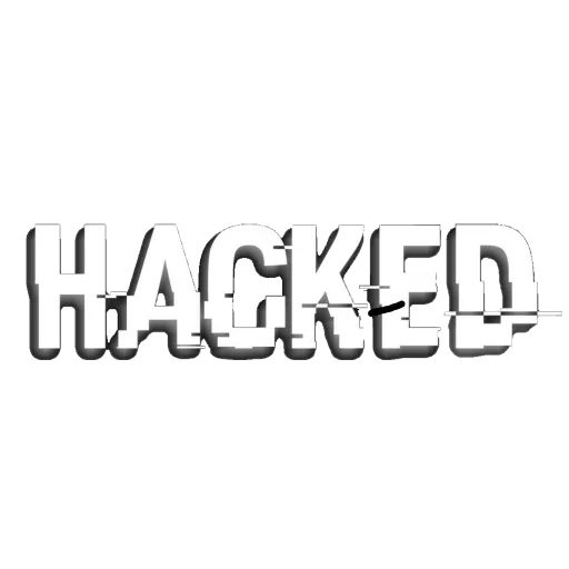😲 Стикер «Hacked» для Telegram