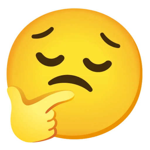 😒 Стикер «Hmm Mixed» для Telegram